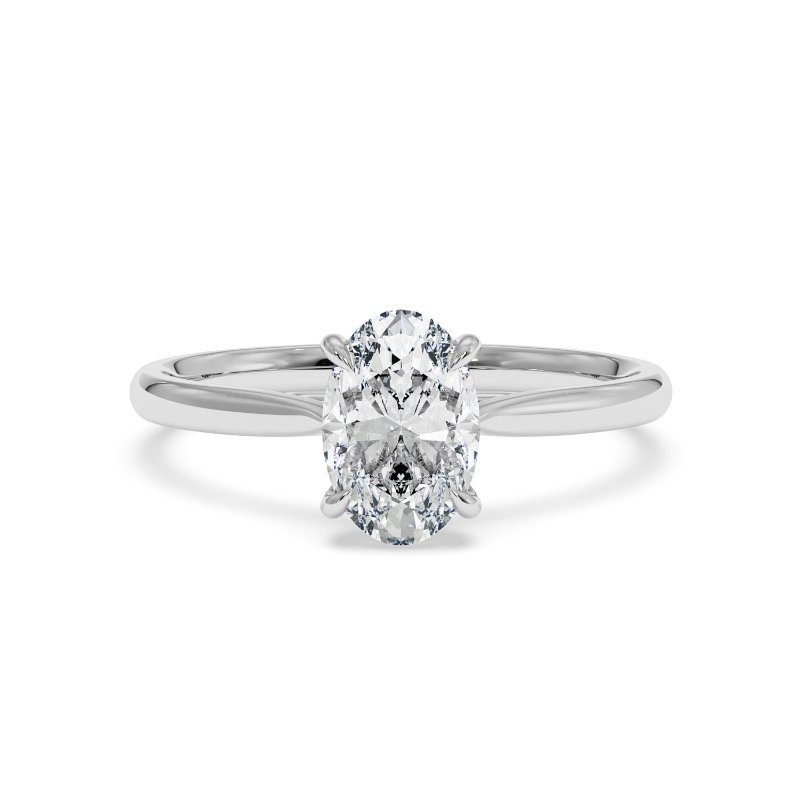 18K White Gold Adeline Engagement Ring