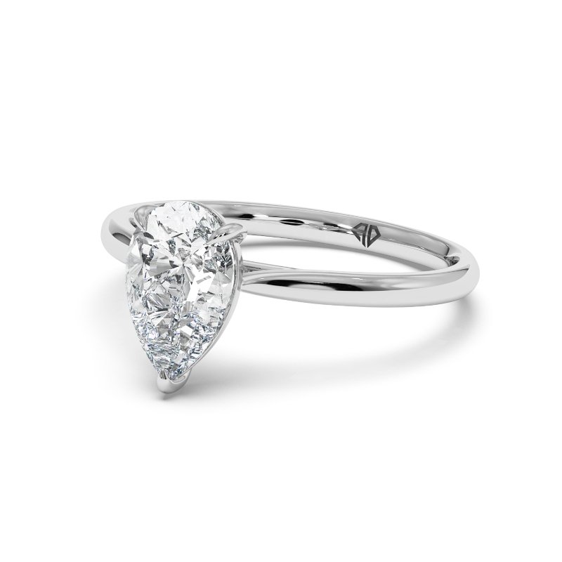 18K White Gold Adeline Engagement Ring