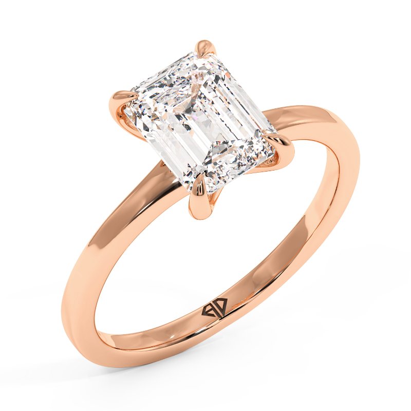 18K Rose Gold Yasmine Engagement Ring