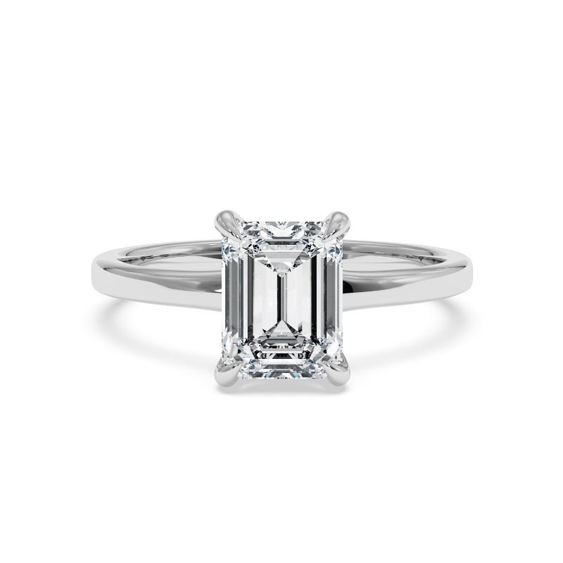 18K White Gold Yasmine Engagement Ring