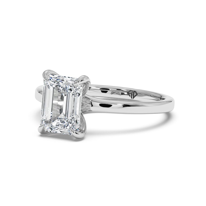 Platinum Yasmine Engagement Ring