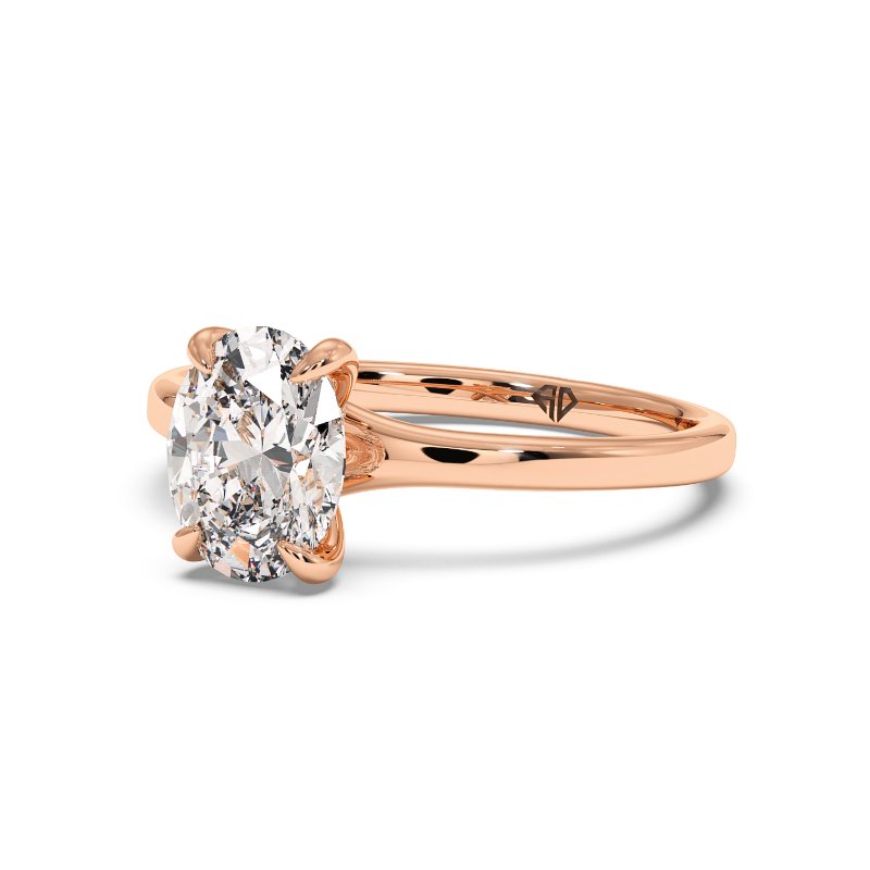 18K Rose Gold Yasmine Engagement Ring