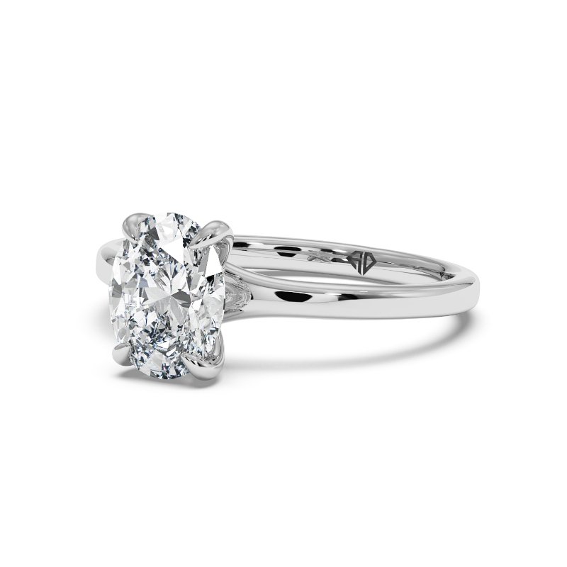 Platinum Yasmine Engagement Ring