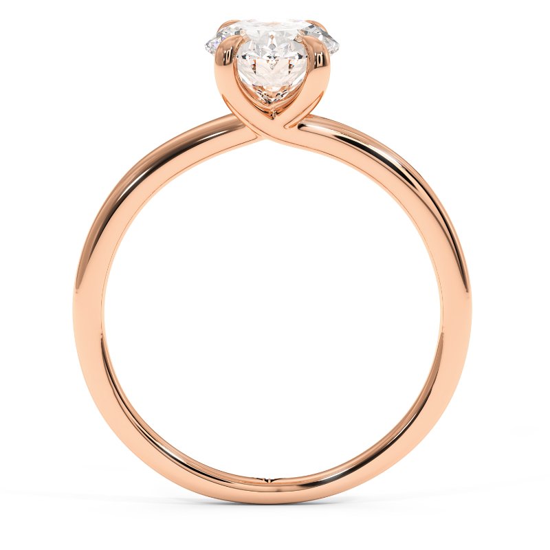 18K Rose Gold Yasmine Engagement Ring
