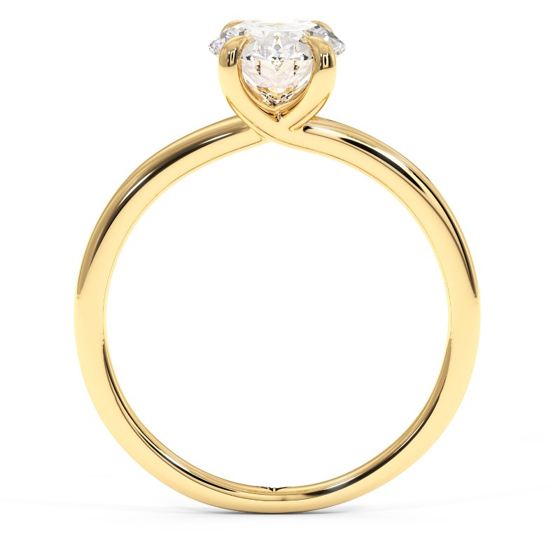 18K Yellow Gold Yasmine Engagement Ring