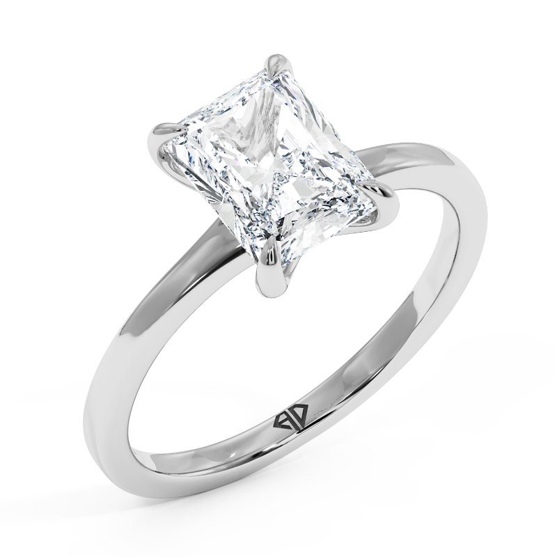 18K White Gold Yasmine Engagement Ring