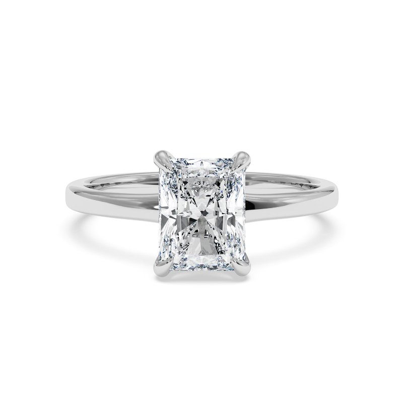 18K White Gold Yasmine Engagement Ring