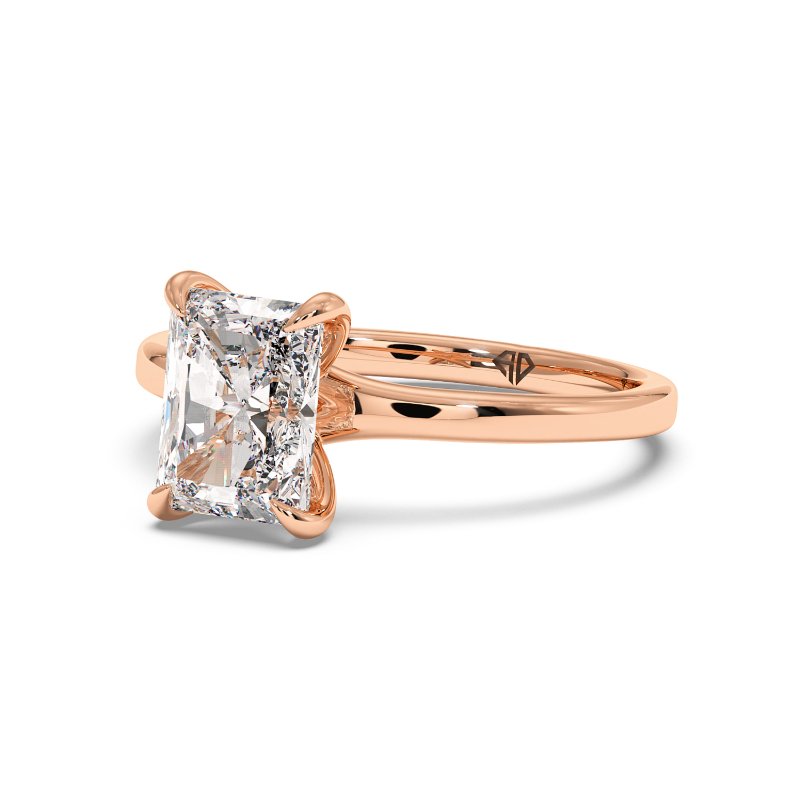 18K Rose Gold Yasmine Engagement Ring
