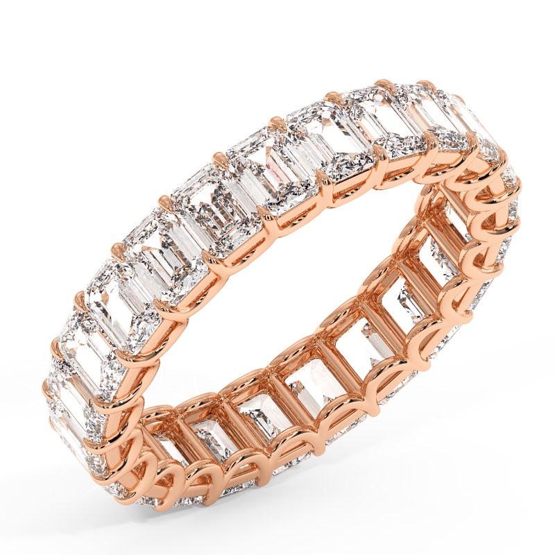 18K Rose Gold Naya Eternity Band