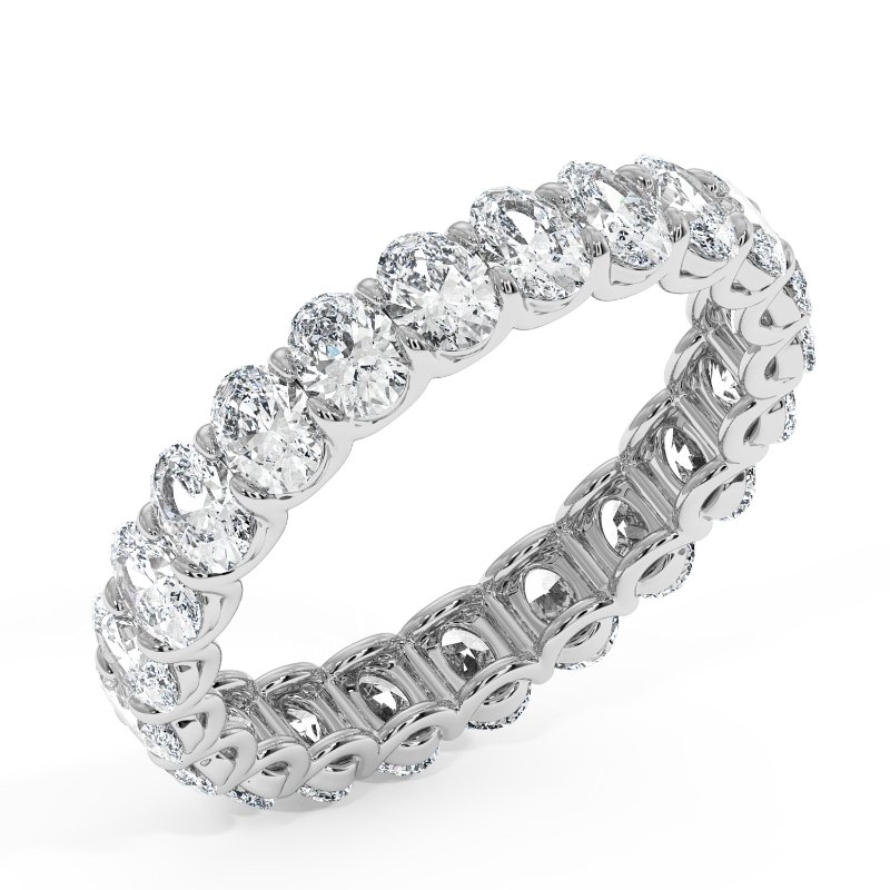 18K White Gold Naya Eternity Band