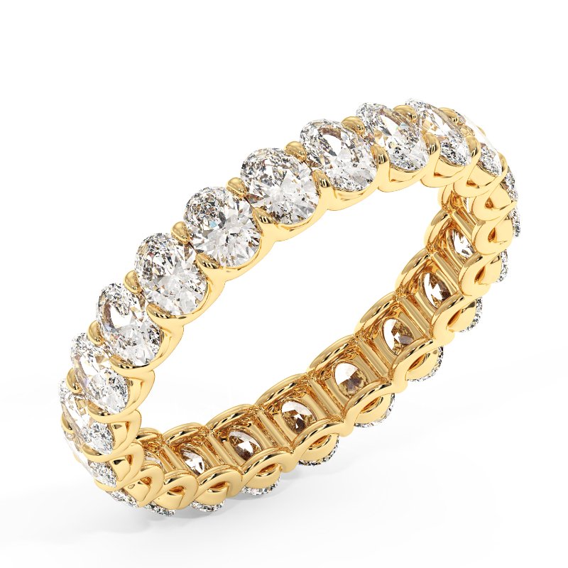 18K Yellow Gold Naya Eternity Band
