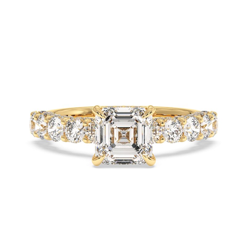 18K Yellow Gold Elara Engagement Ring