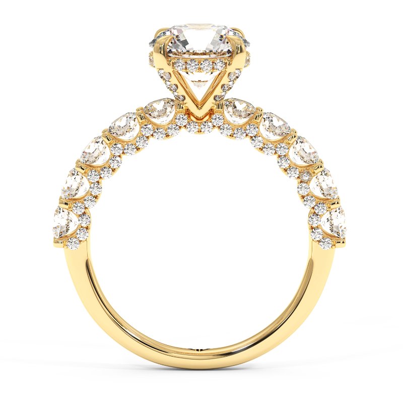 18K Yellow Gold Elara Engagement Ring