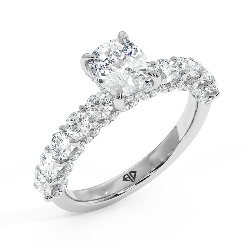 Platinum Elara Engagement Ring