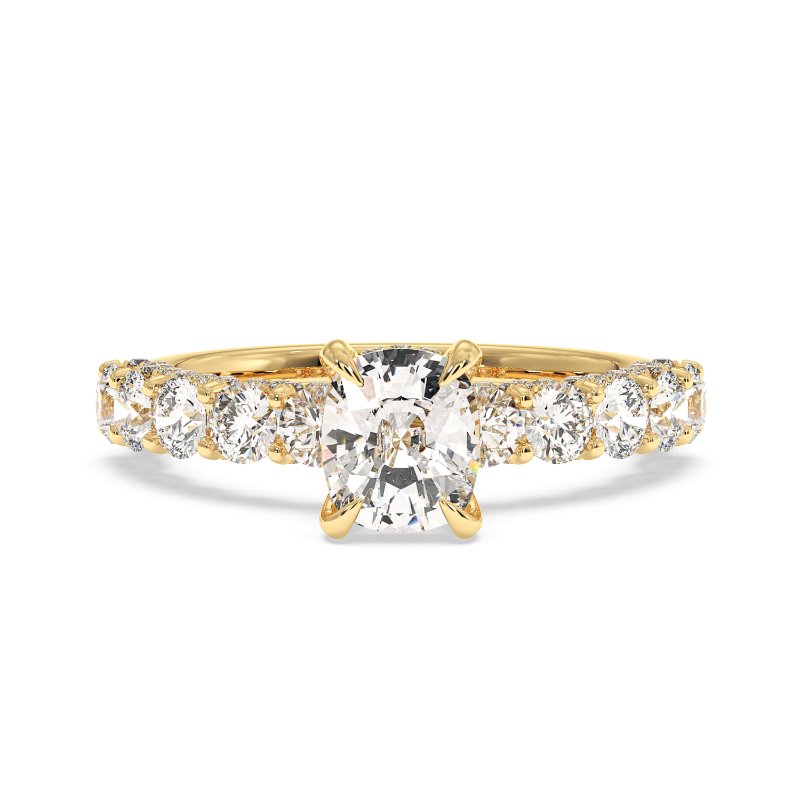 18K Yellow Gold Elara Engagement Ring