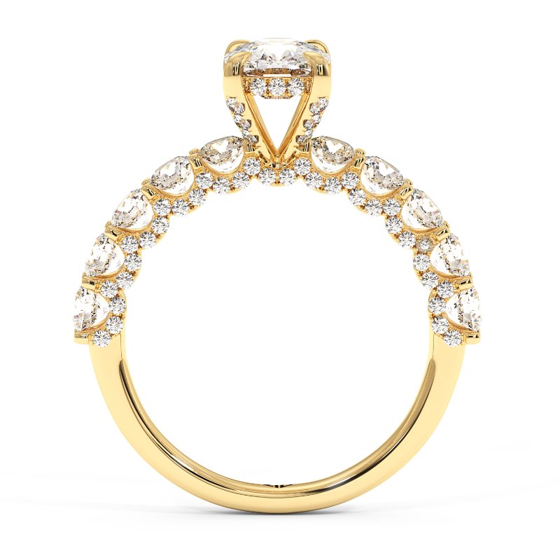 18K Yellow Gold Elara Engagement Ring
