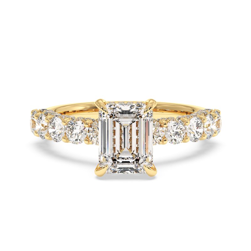 18K Yellow Gold Elara Engagement Ring