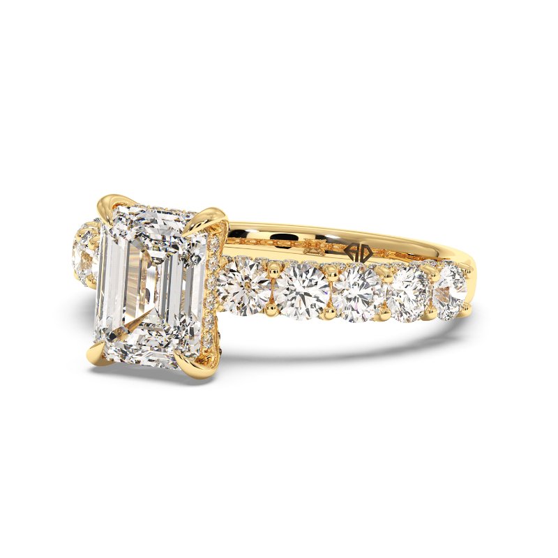 18K Yellow Gold Elara Engagement Ring