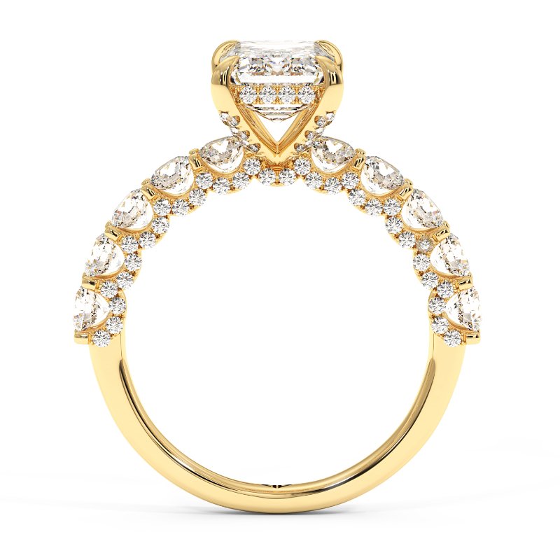 18K Yellow Gold Elara Engagement Ring