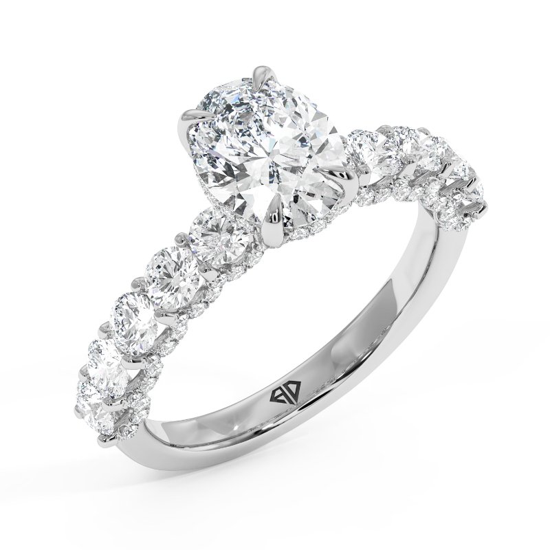 Platinum Elara Engagement Ring