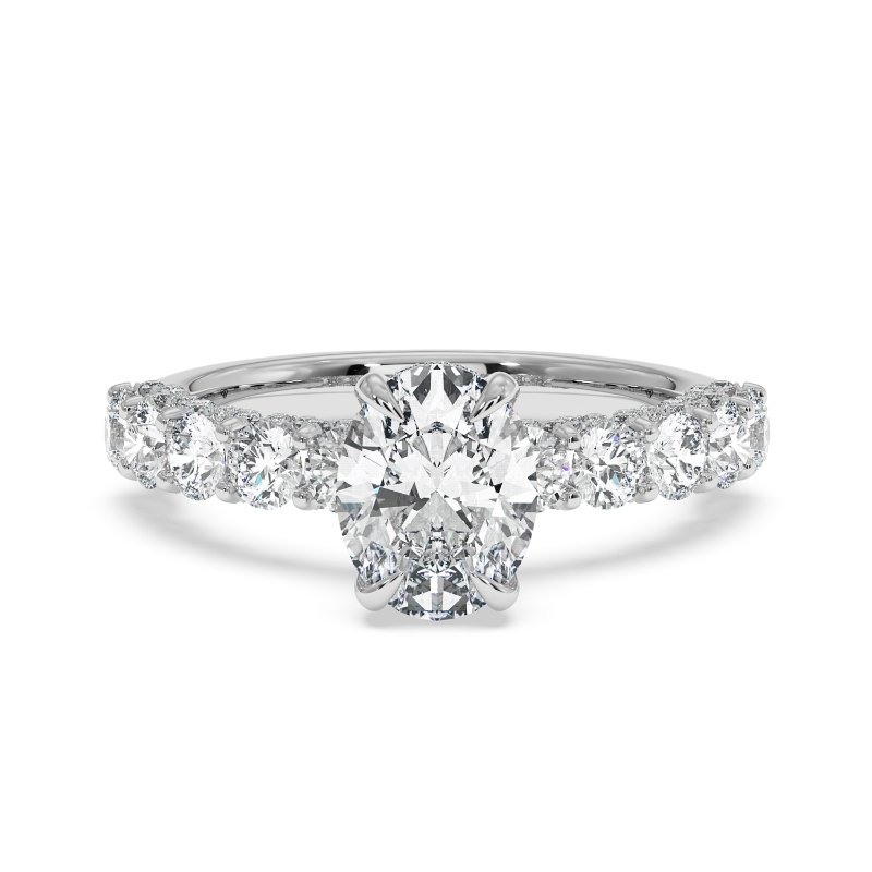 Platinum Elara Engagement Ring