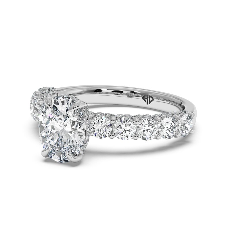 Platinum Elara Engagement Ring