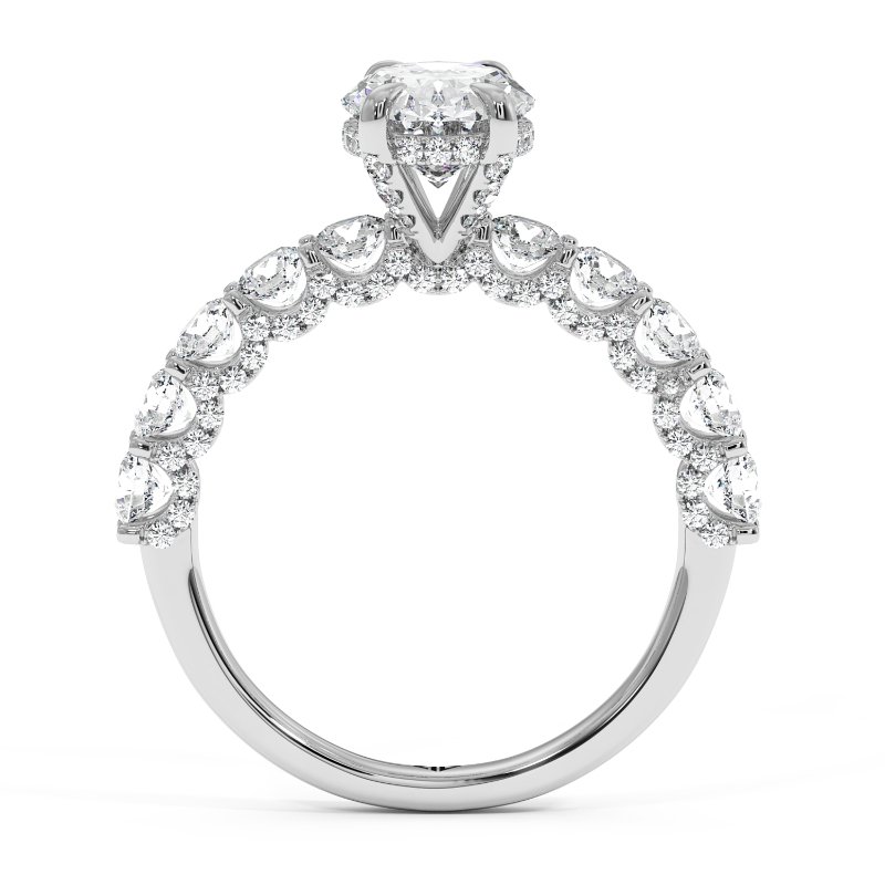 Platinum Elara Engagement Ring