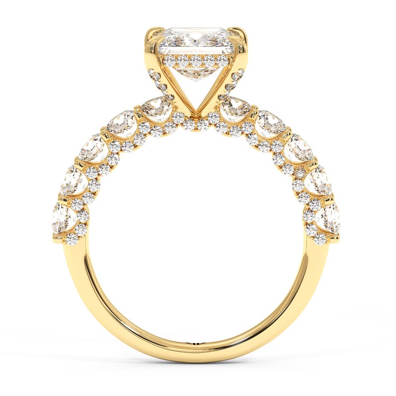 18K Yellow Gold Elara Engagement Ring