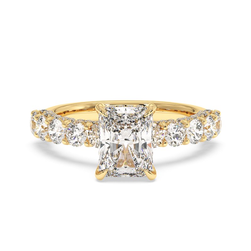 18K Yellow Gold Elara Engagement Ring