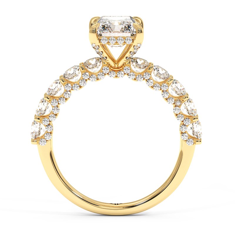 18K Yellow Gold Elara Engagement Ring