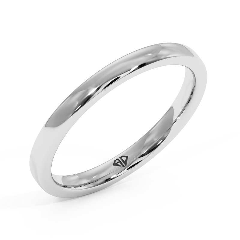 2mm Court Wedding Band