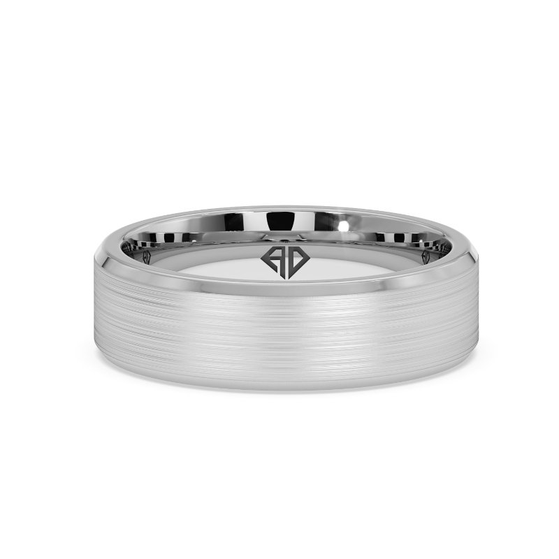 18K White Gold Apollo Wedding Band