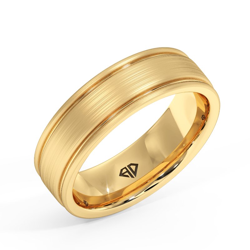 9K Yellow Gold Floyd Wedding Band