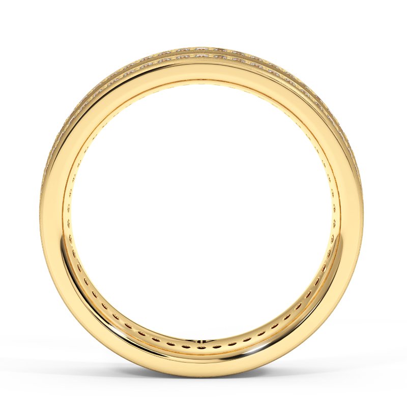 18K Yellow Gold Kai Diamond Wedding Band