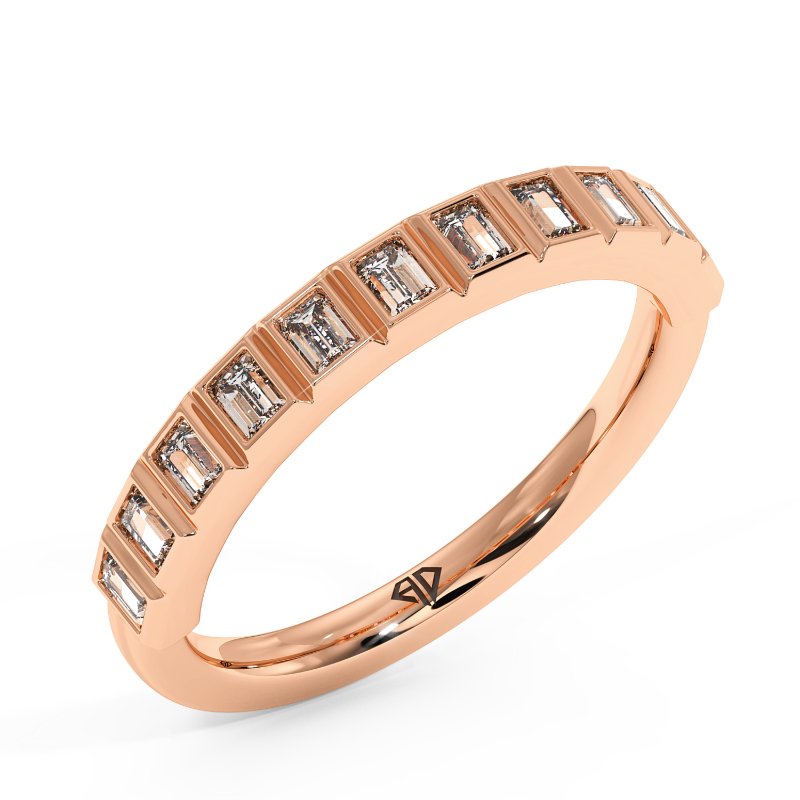 18K Rose Gold Aphrodite Eternity Band