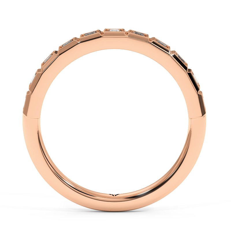 18K Rose Gold Aphrodite Eternity Band