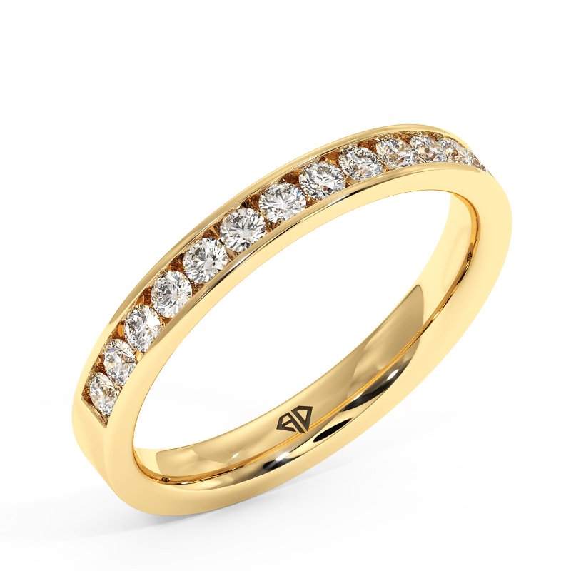18K Yellow Gold Liza Eternity Band