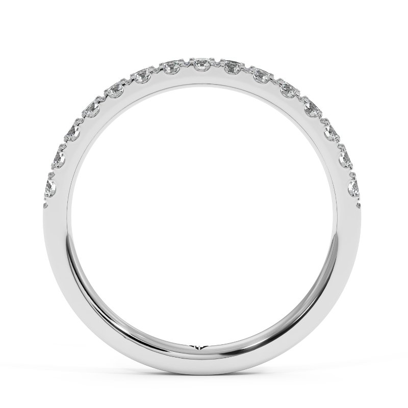 18K White Gold Diana Eternity Band