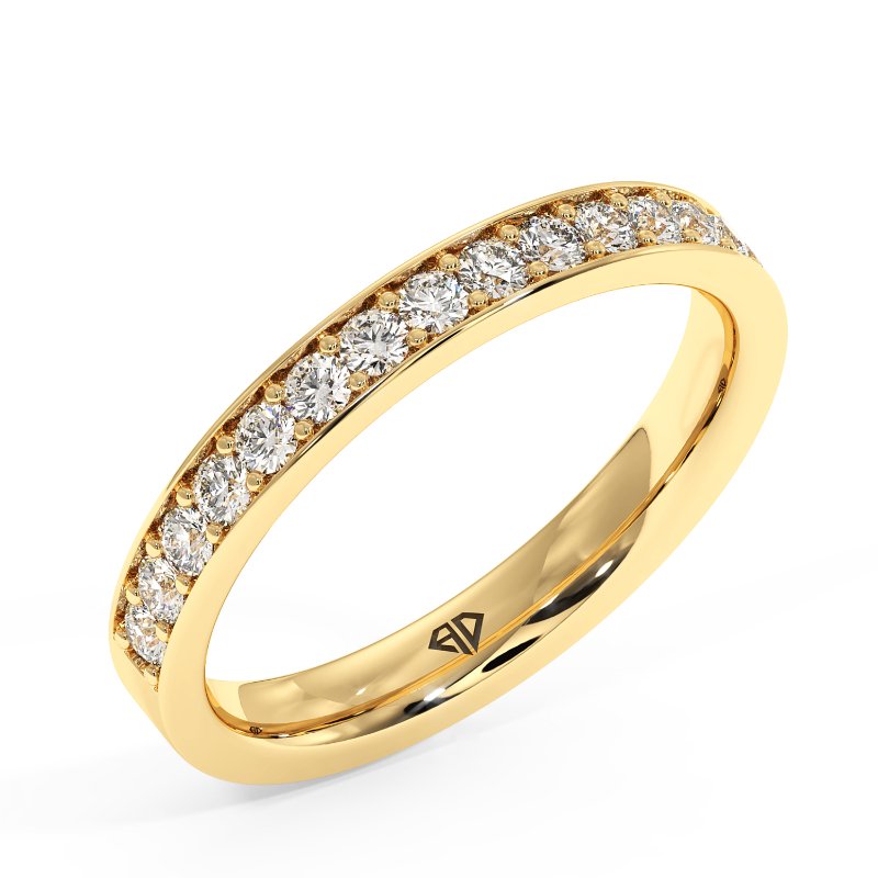 9K Yellow Gold Natalia Eternity Band