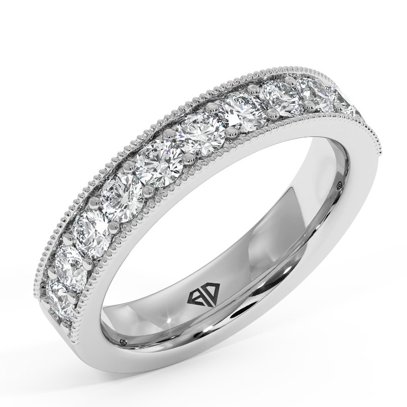 Platinum Luna Eternity Band
