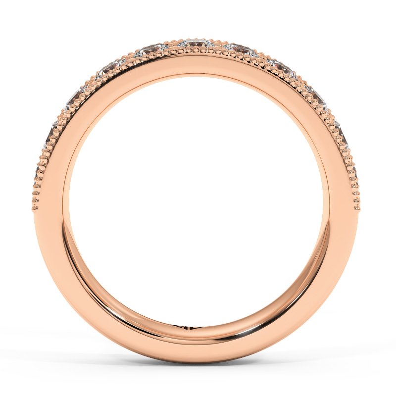 18K Rose Gold Luna Eternity Band