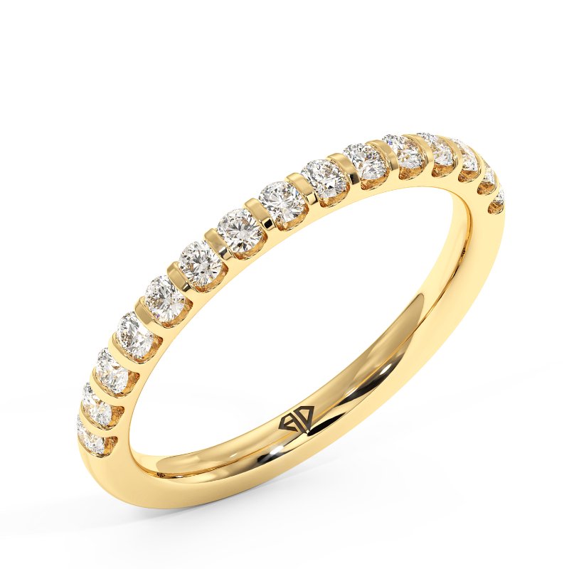 18K Yellow Gold Cora Eternity Band