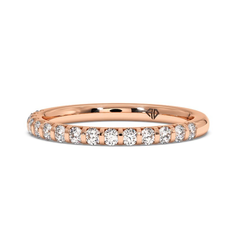 18K Rose Gold Cora Eternity Band
