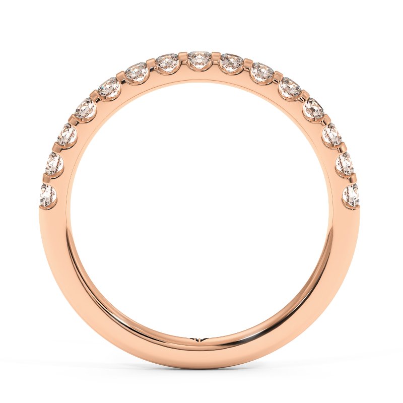 18K Rose Gold Cora Eternity Band