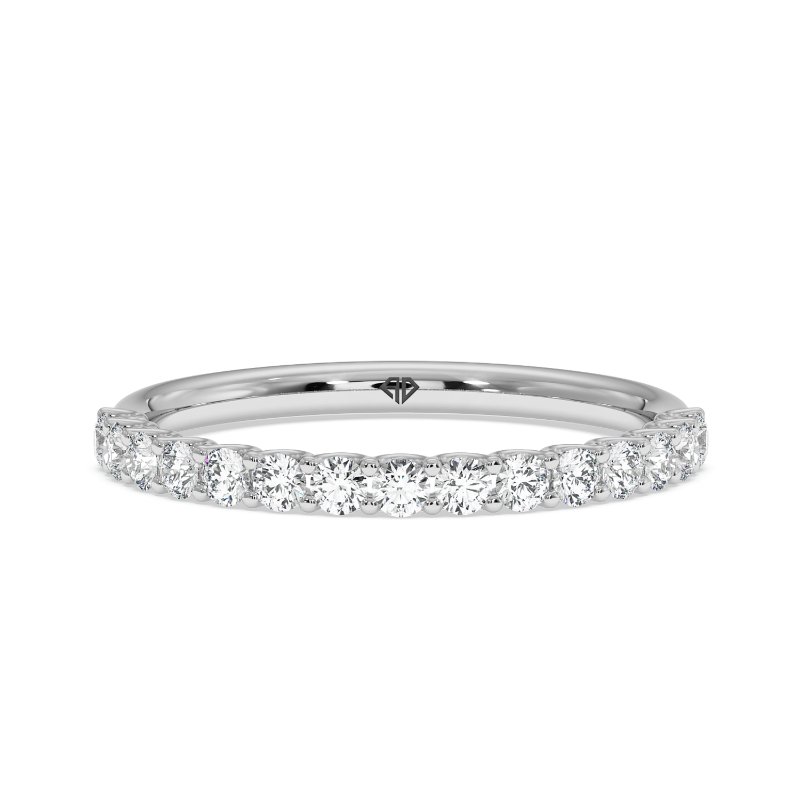 9K White Gold Jemima Eternity Band