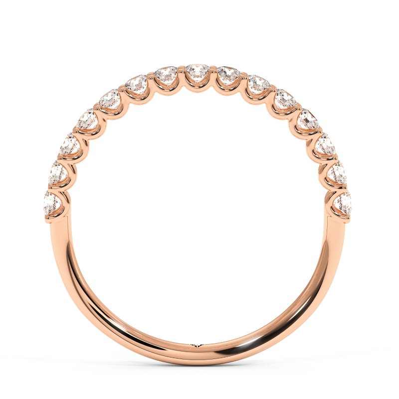 9K Rose Gold Jemima Eternity Band