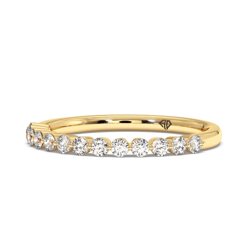 18K Yellow Gold Zara Wedding Band