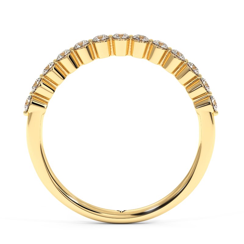 18K Yellow Gold Zara Wedding Band