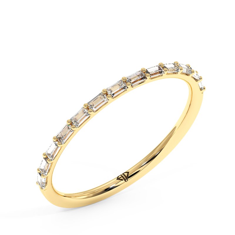 18K Yellow Gold Celeste Wedding Band