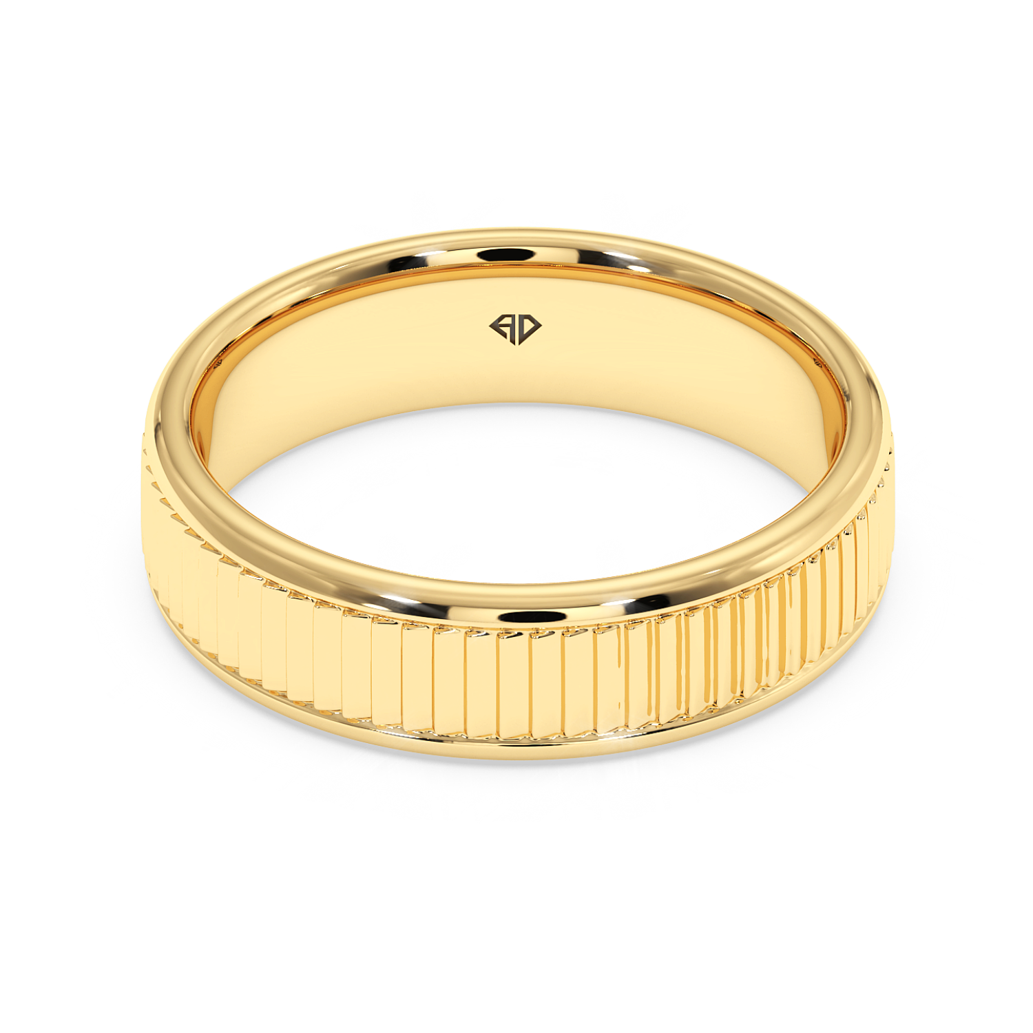 18K White Gold RING-071 Wedding Band